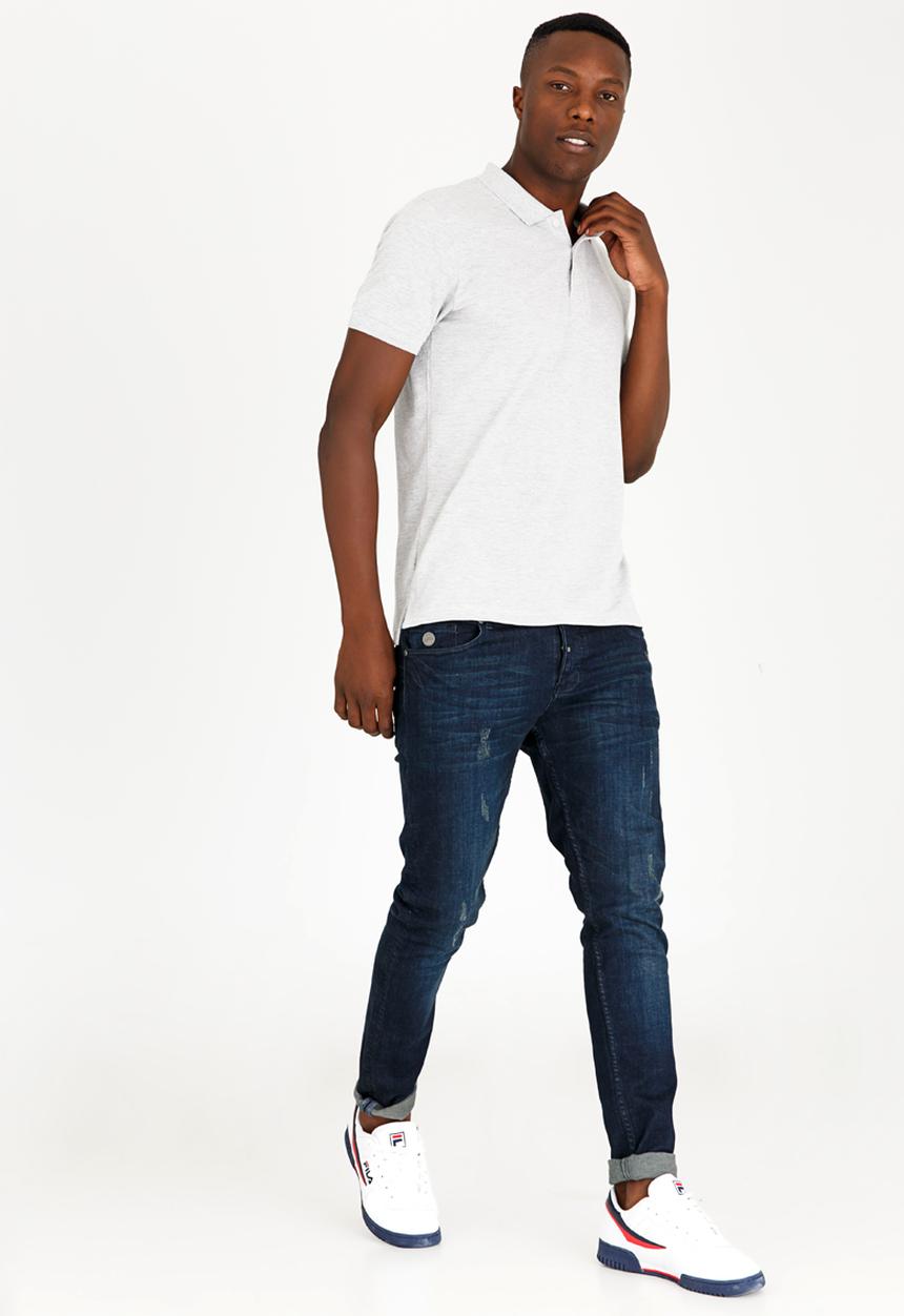 Brave Soul - Helix Cotton Golfer Grey