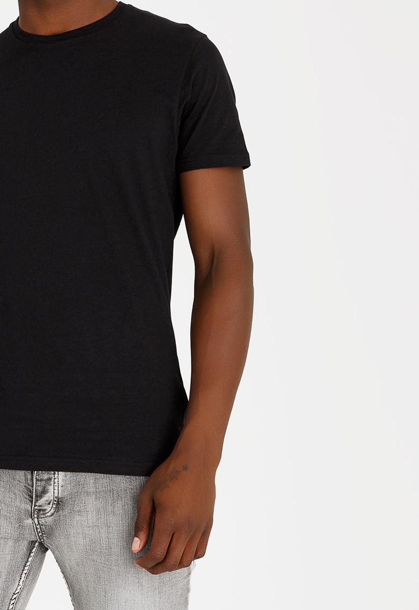 Brave Soul - Grail Basic Cotton Tee Black
