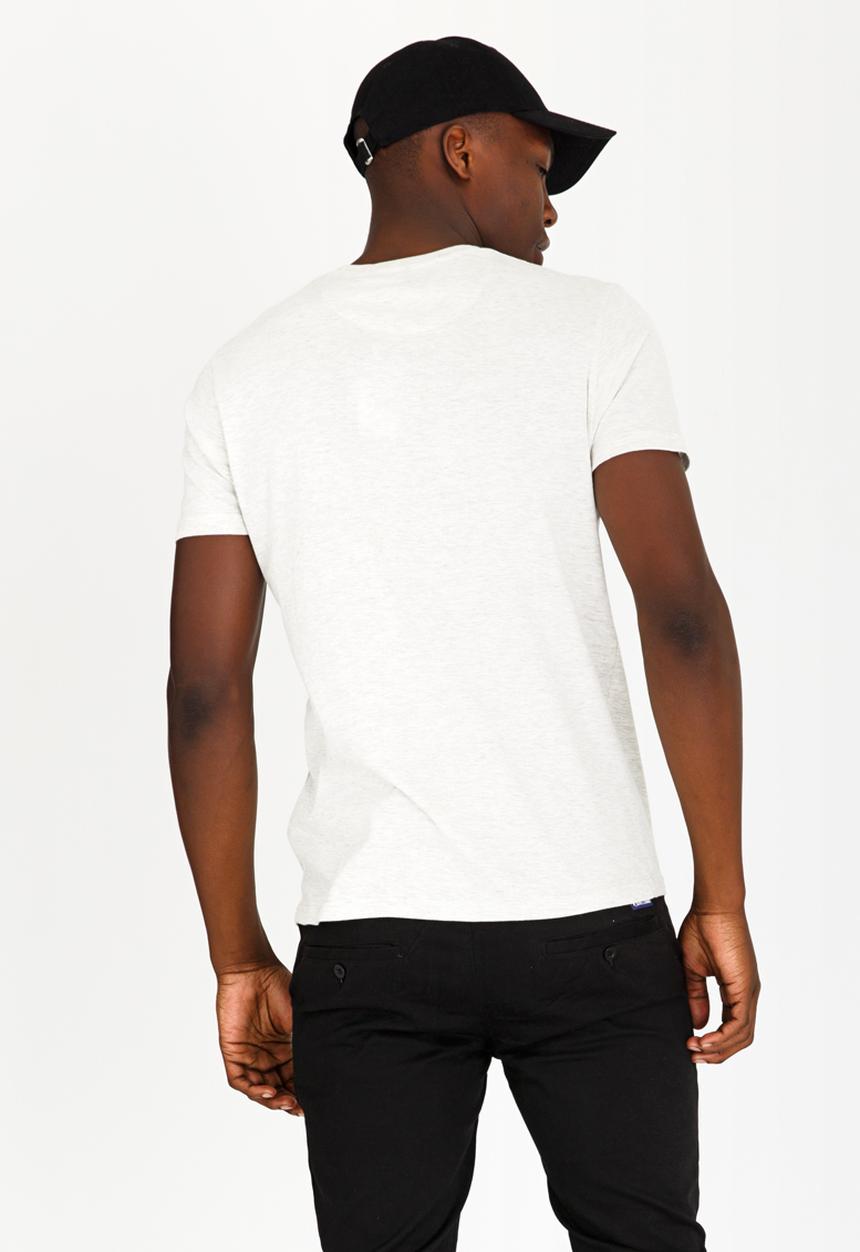 Brave Soul - Grail Basic Cotton Tee Pale Grey