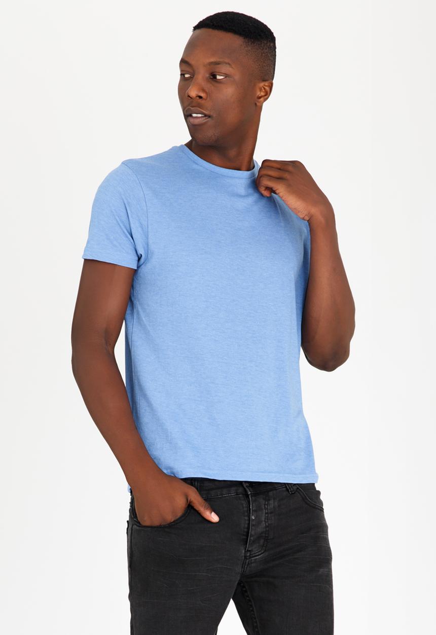 Brave Soul - Grail Basic Cotton Tee Blue