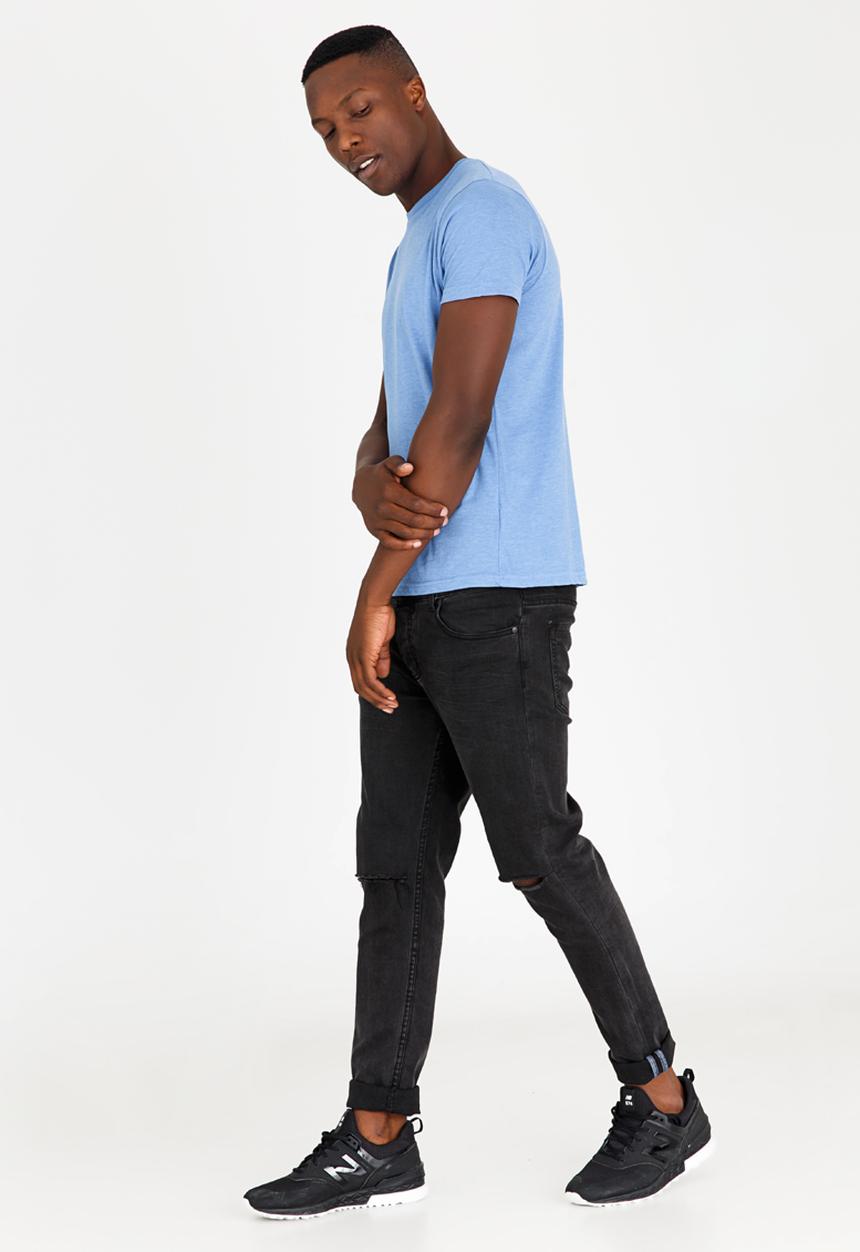 Brave Soul - Grail Basic Cotton Tee Blue