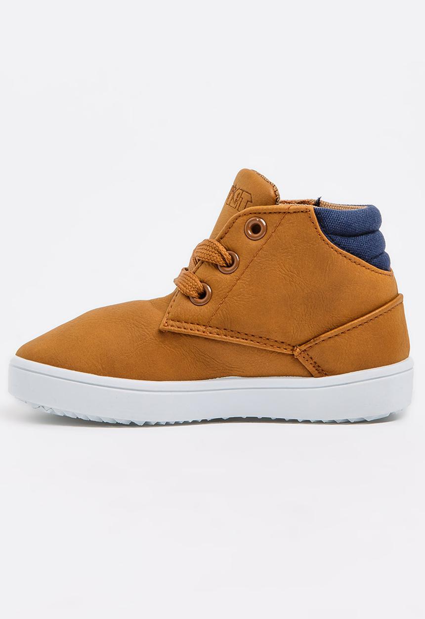 SOVIET - Liverpool Hi Cut Boots Tan