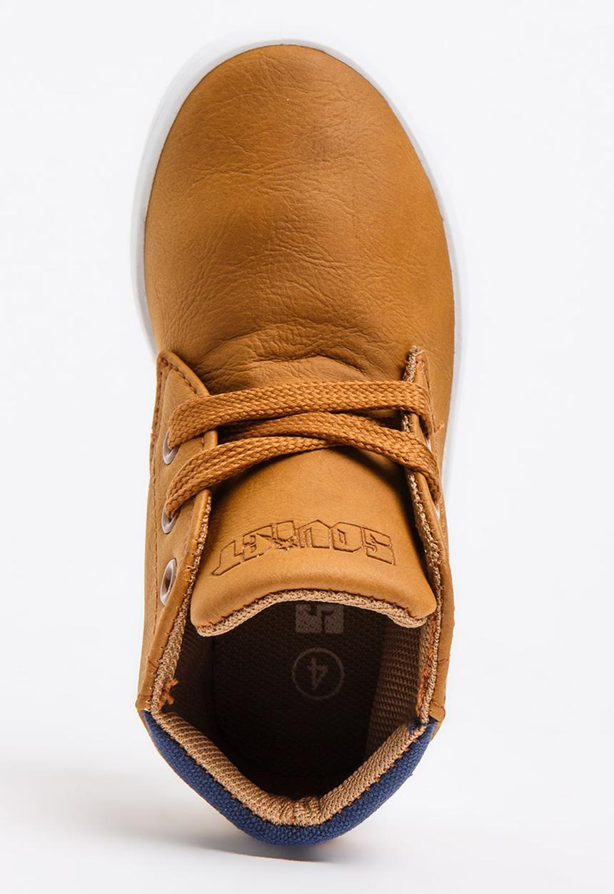 SOVIET - Liverpool Hi Cut Boots Tan