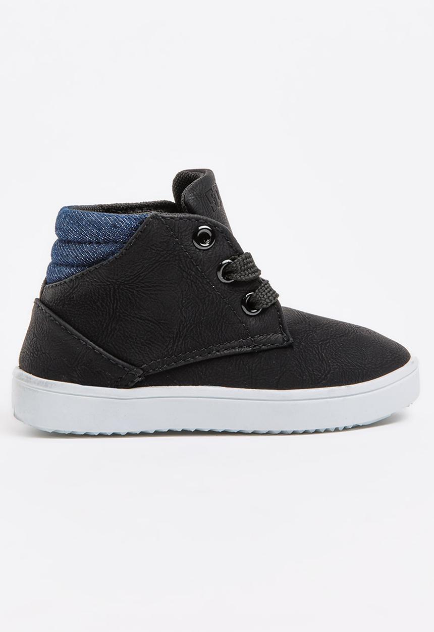 SOVIET - Liverpool Hi Cut Boots Black