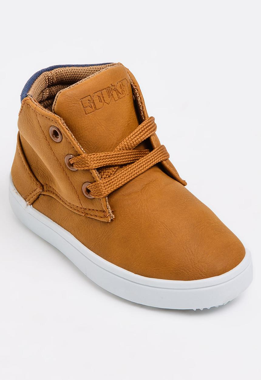 SOVIET - Liverpool Hi Cut Boots Tan