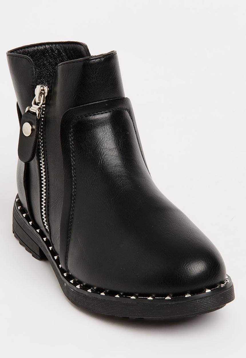 Pop Candy - Girls Ankle Boot Black