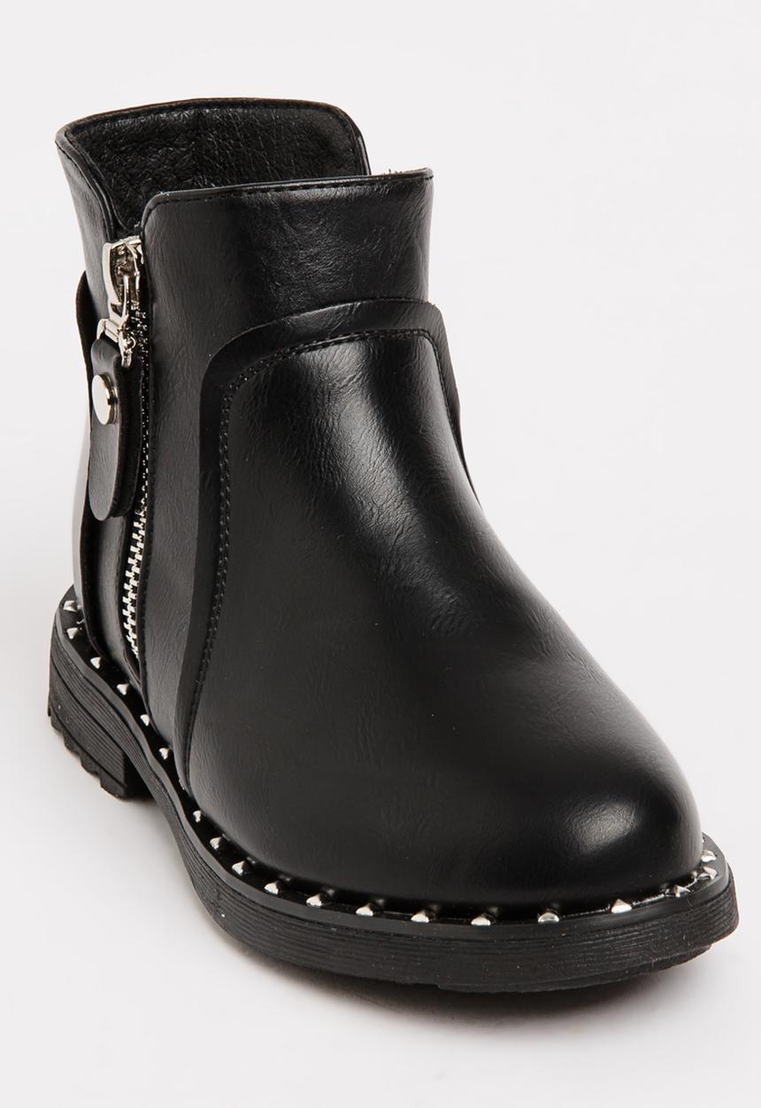 Pop Candy - Girls Ankle Boot Black