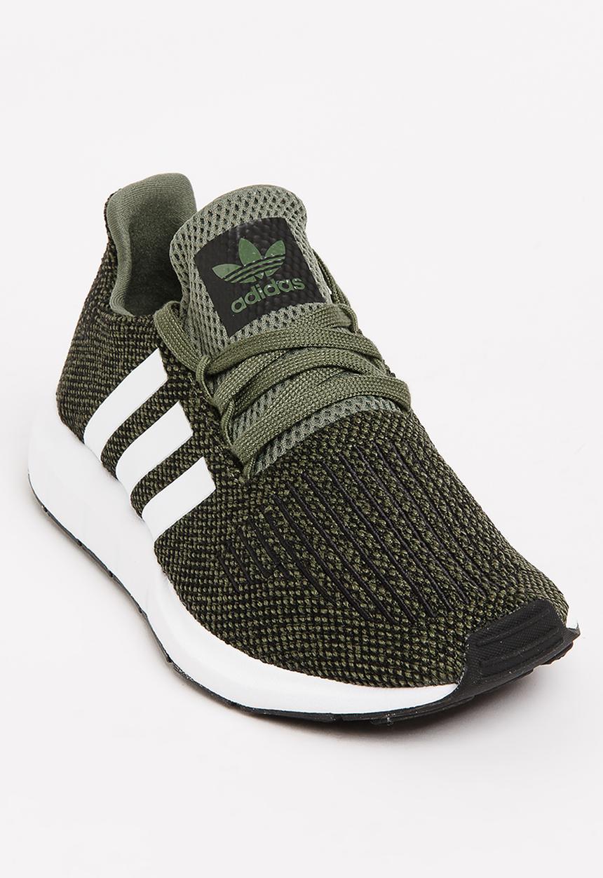 adidas Originals - Swift Run J Sneaker Dark Green