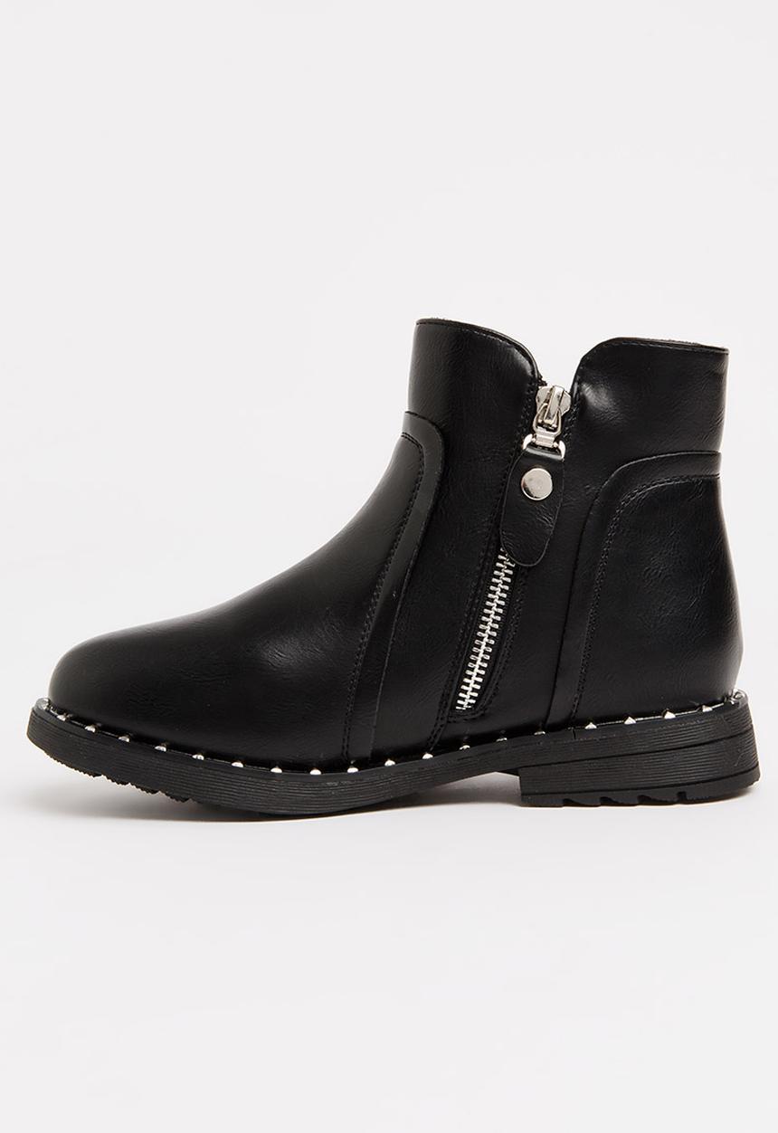 Pop Candy - Girls Ankle Boot Black