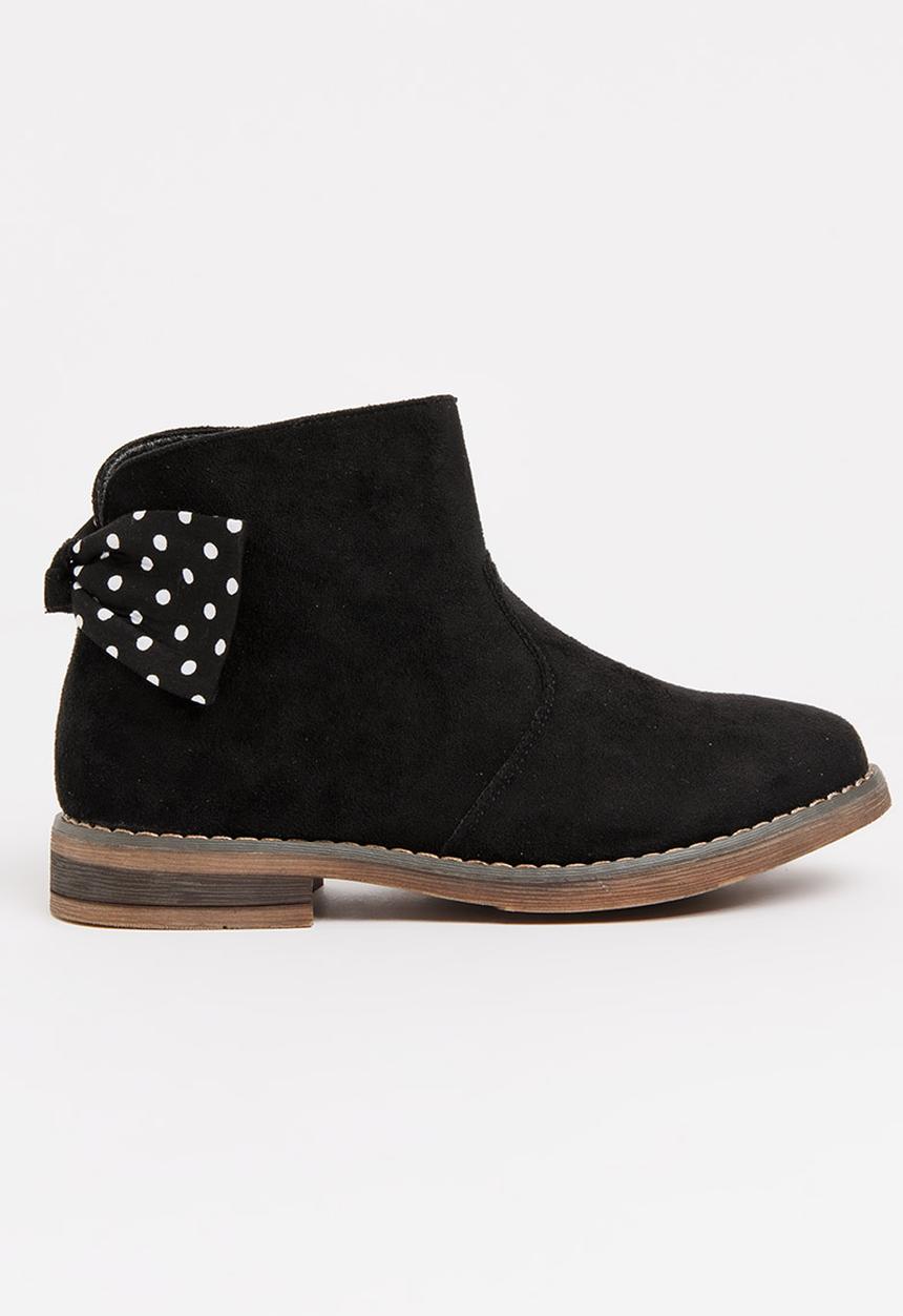Pop Candy - Girls Ankle Boot Black