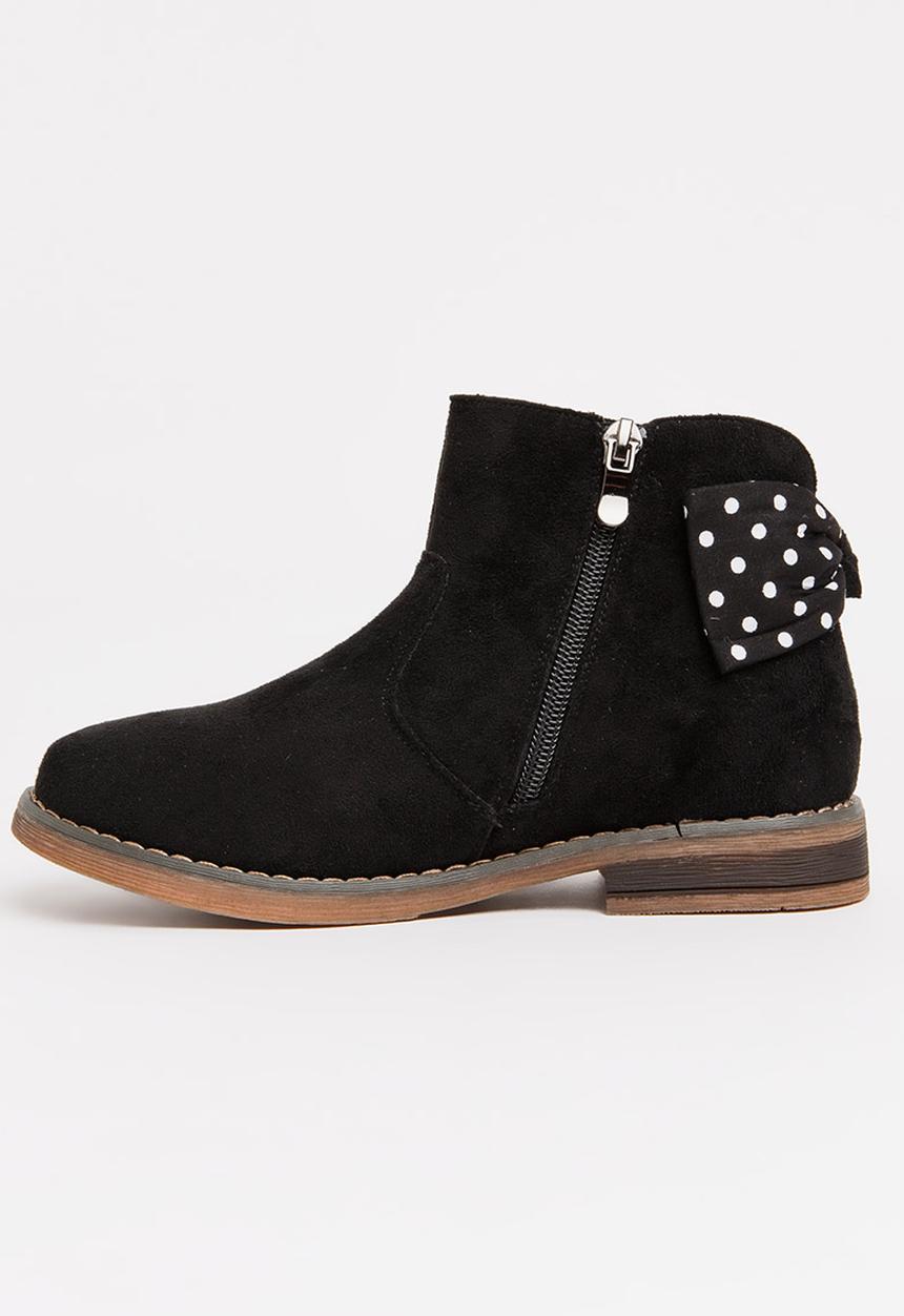 Pop Candy - Girls Ankle Boot Black