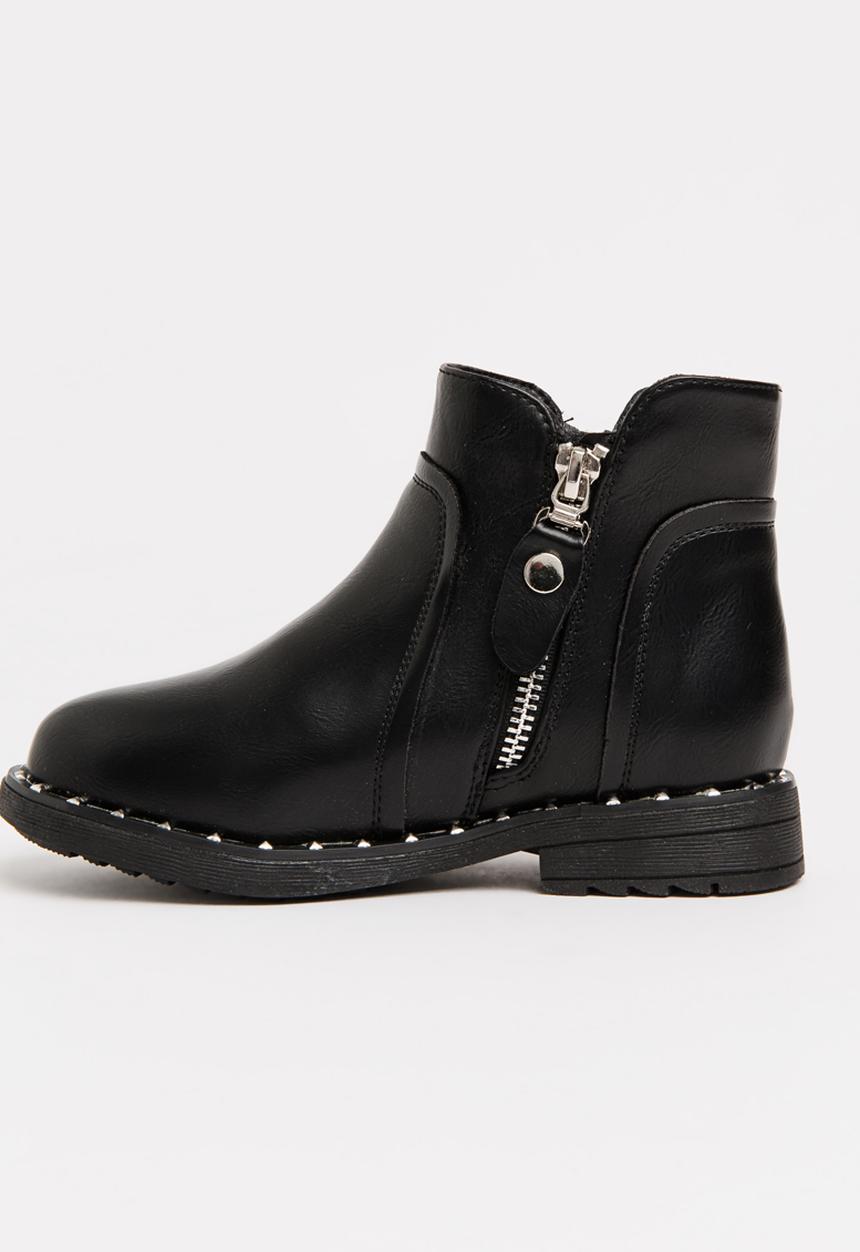 Pop Candy - Girls Ankle Boot Black