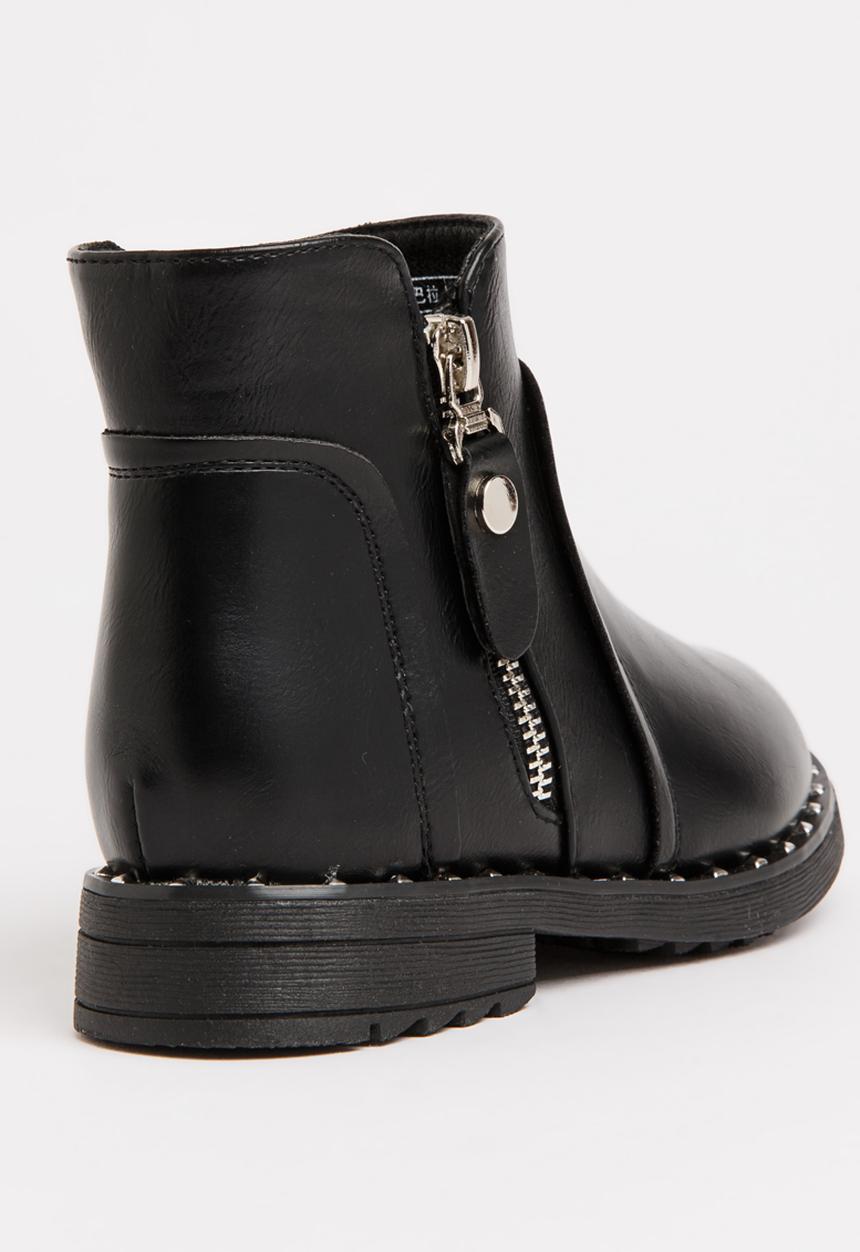 Pop Candy - Girls Ankle Boot Black