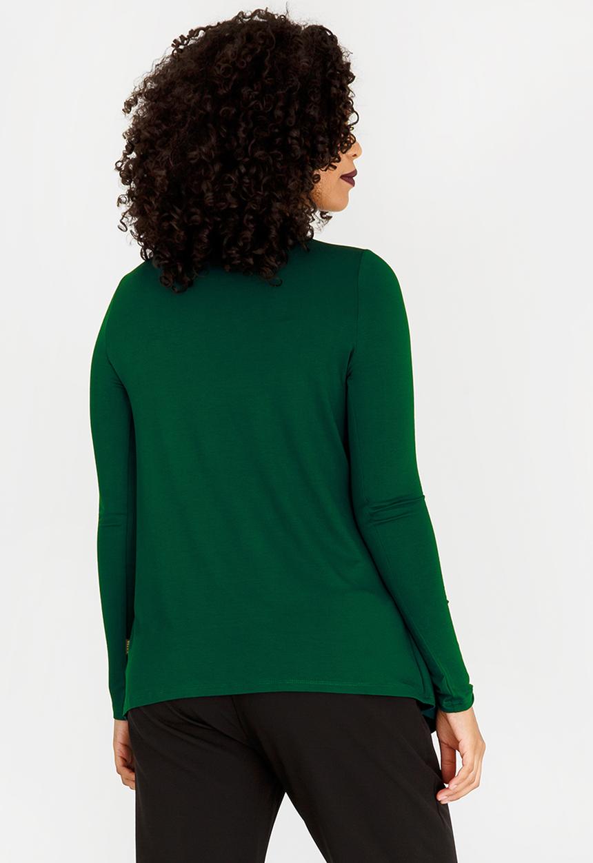 Cherry Melon - Longsleeve Feeding Top Dark Green
