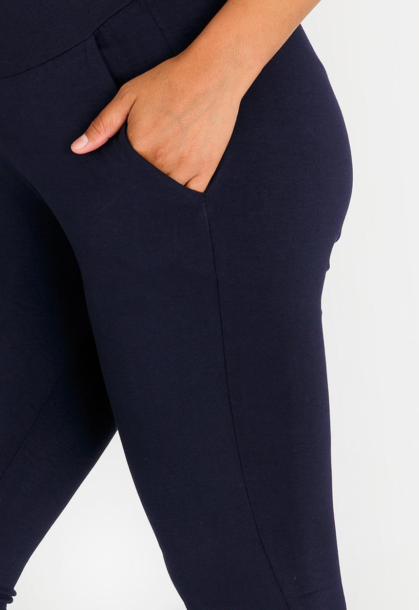 Cherry Melon - Basic Stretch Joggers Navy