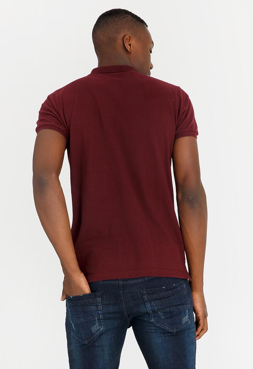 Brave Soul - Fyodor Cotton Golfer Burgundy