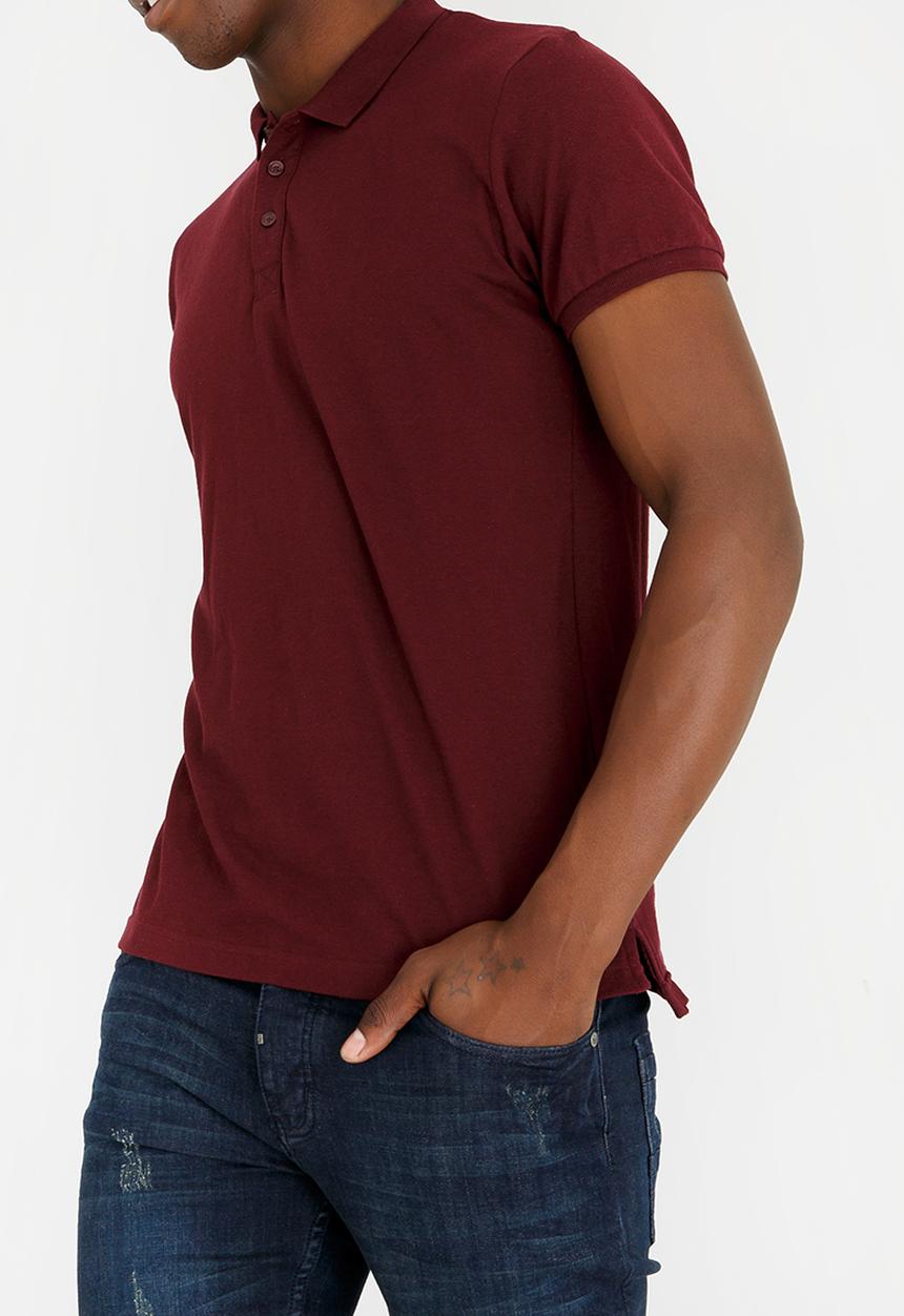 Brave Soul - Fyodor Cotton Golfer Burgundy