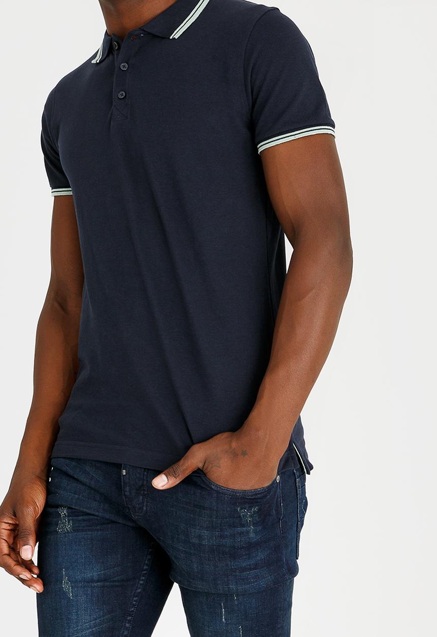 Brave Soul - Hero Cotton Golfer Navy