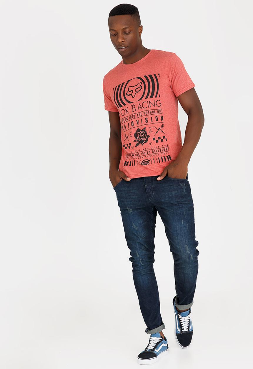 Fox - Good Timer Tee Rust