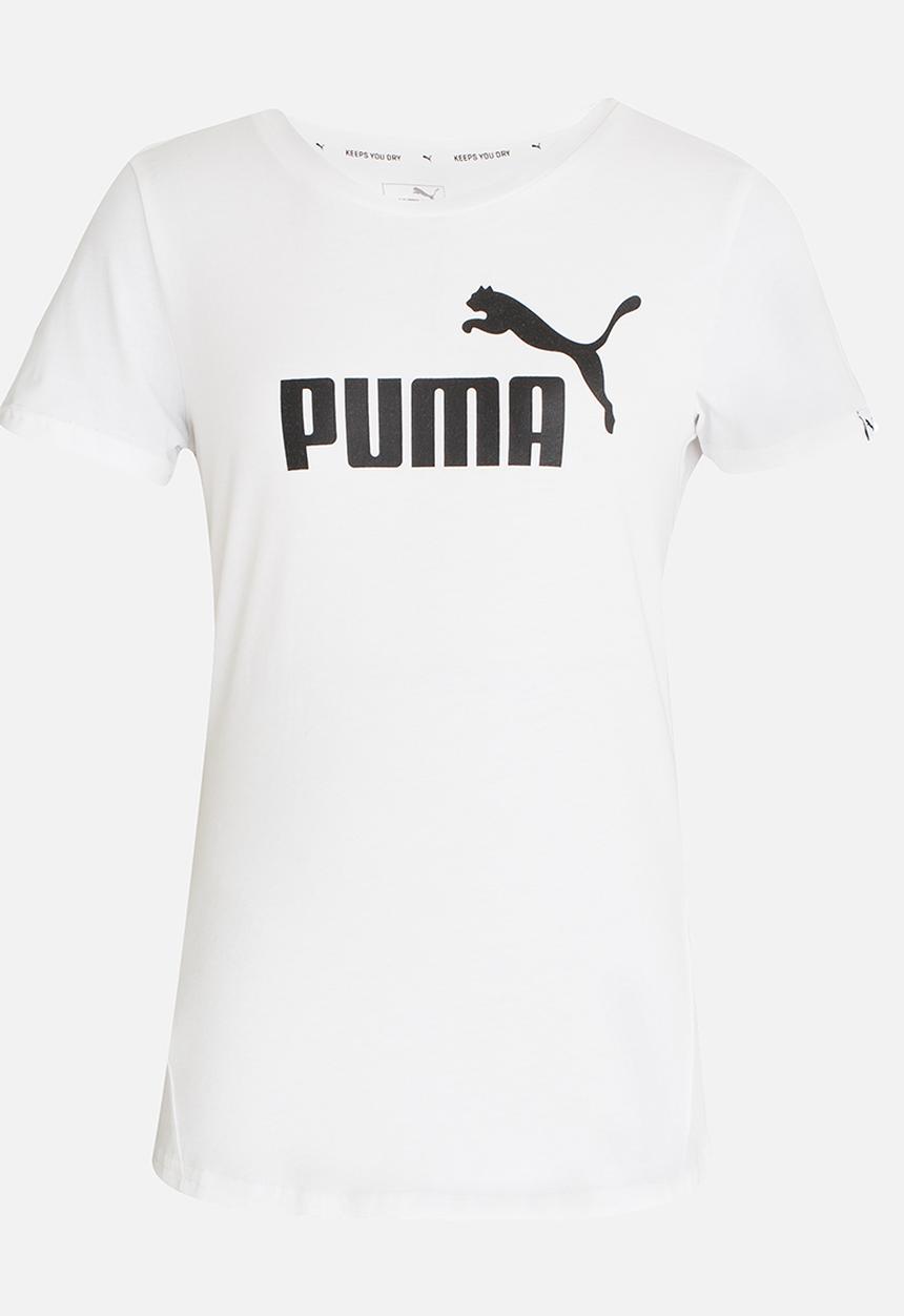 PUMA - Style ESS Logo Tee White