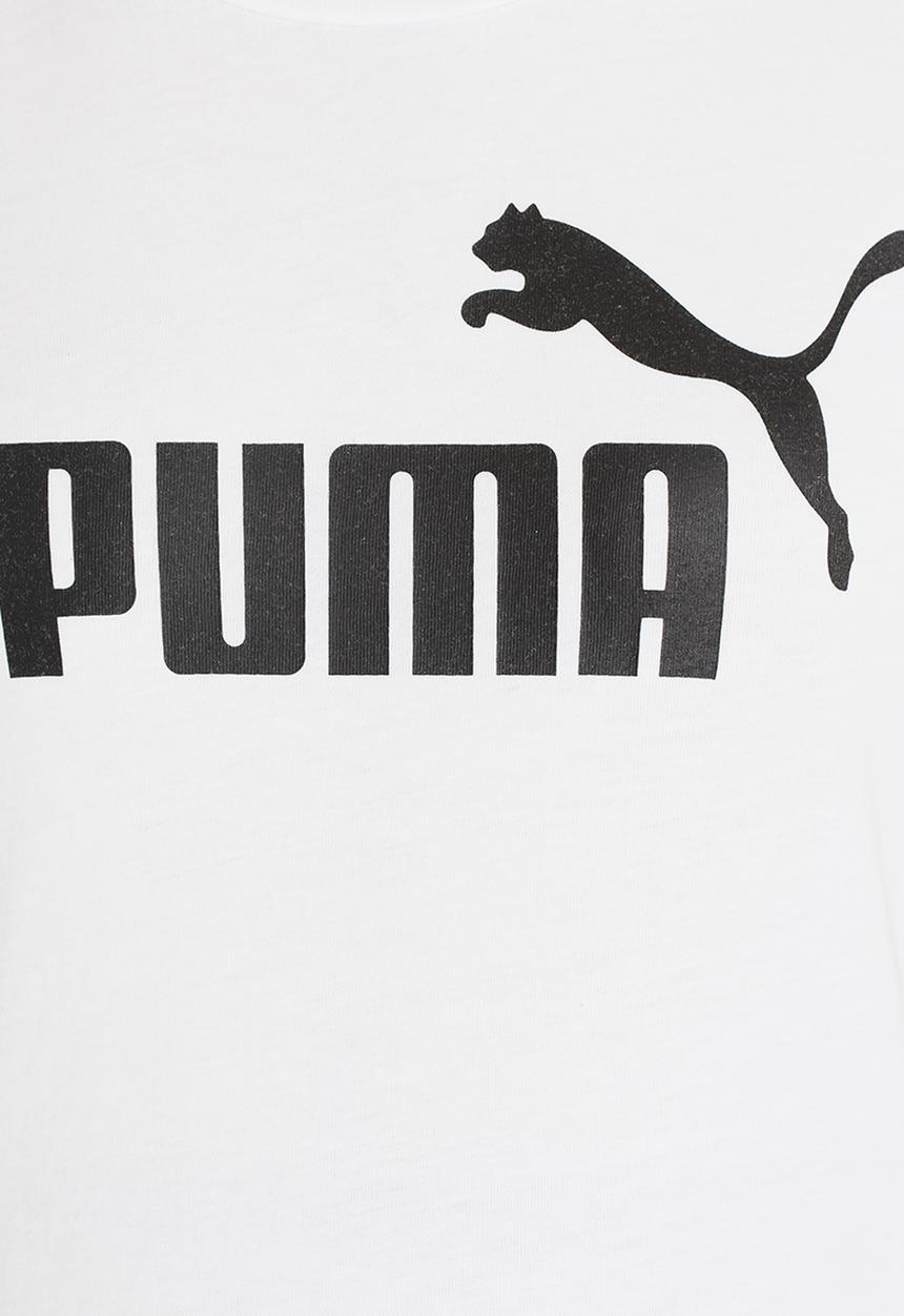 PUMA - Style ESS Logo Tee White