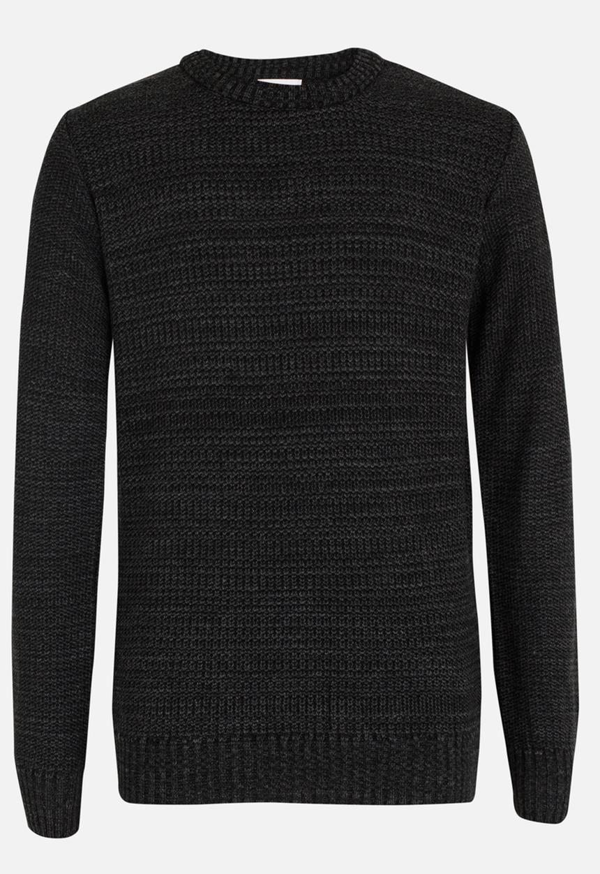 Rebel Republic - Marled Long Sleeve Jersey Black