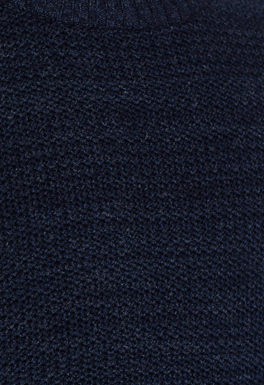 Rebel Republic - Marled Long Sleeve Jersey Navy