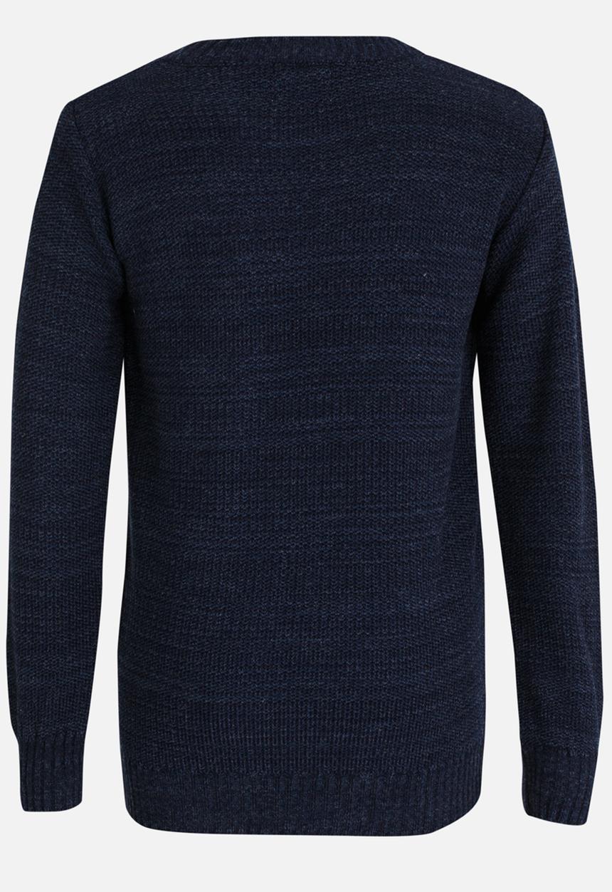 Rebel Republic - Marled Long Sleeve Jersey Navy