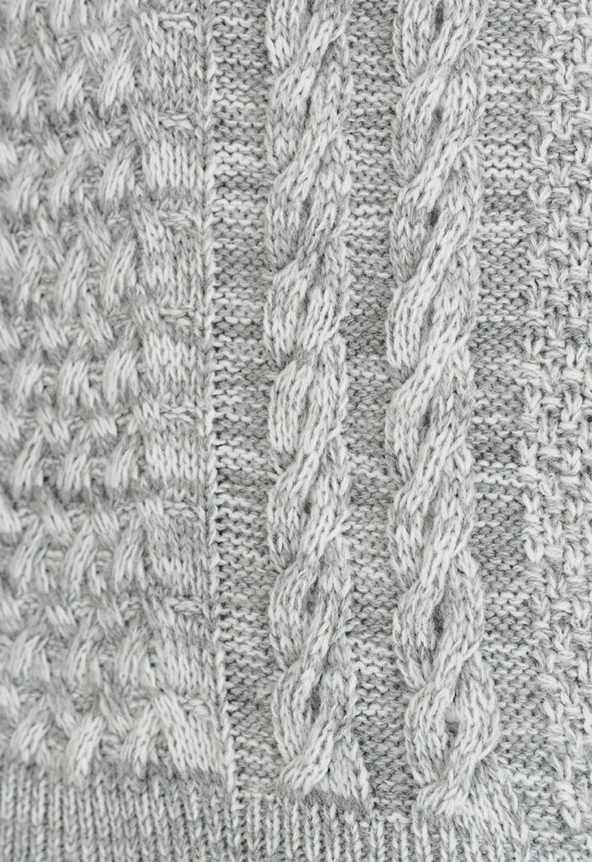 Rebel Republic - Cowl Neck Long Sleeve Jersey Grey