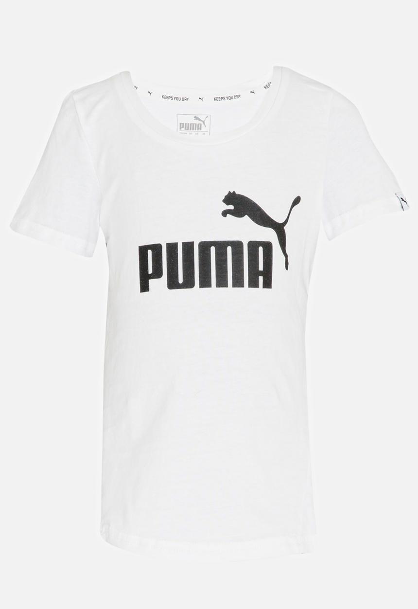 PUMA - Style ESS Logo Tee White