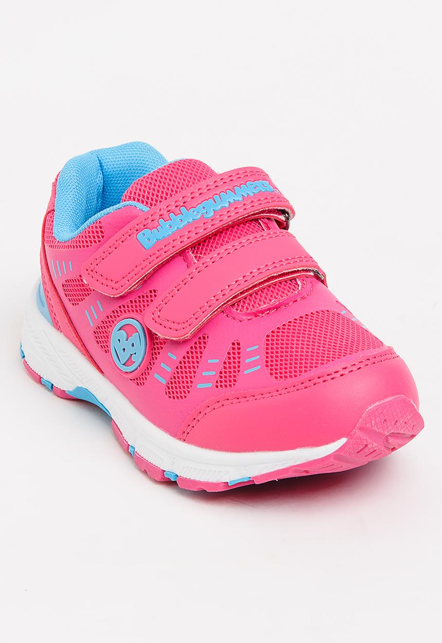 Bubblegummers - PU Sneakers Dark Pink