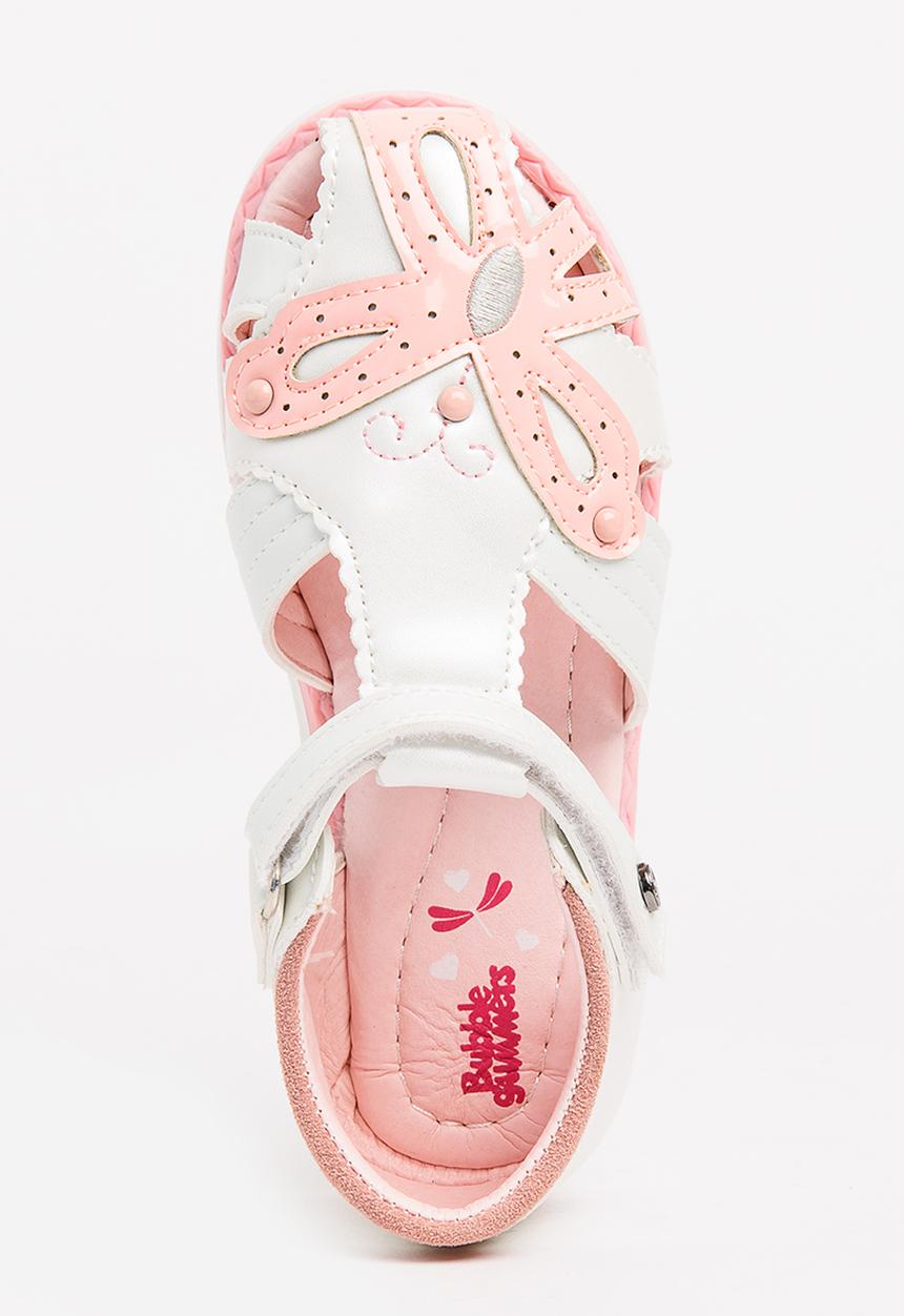 Bubblegummers - Babydoll Sandals White
