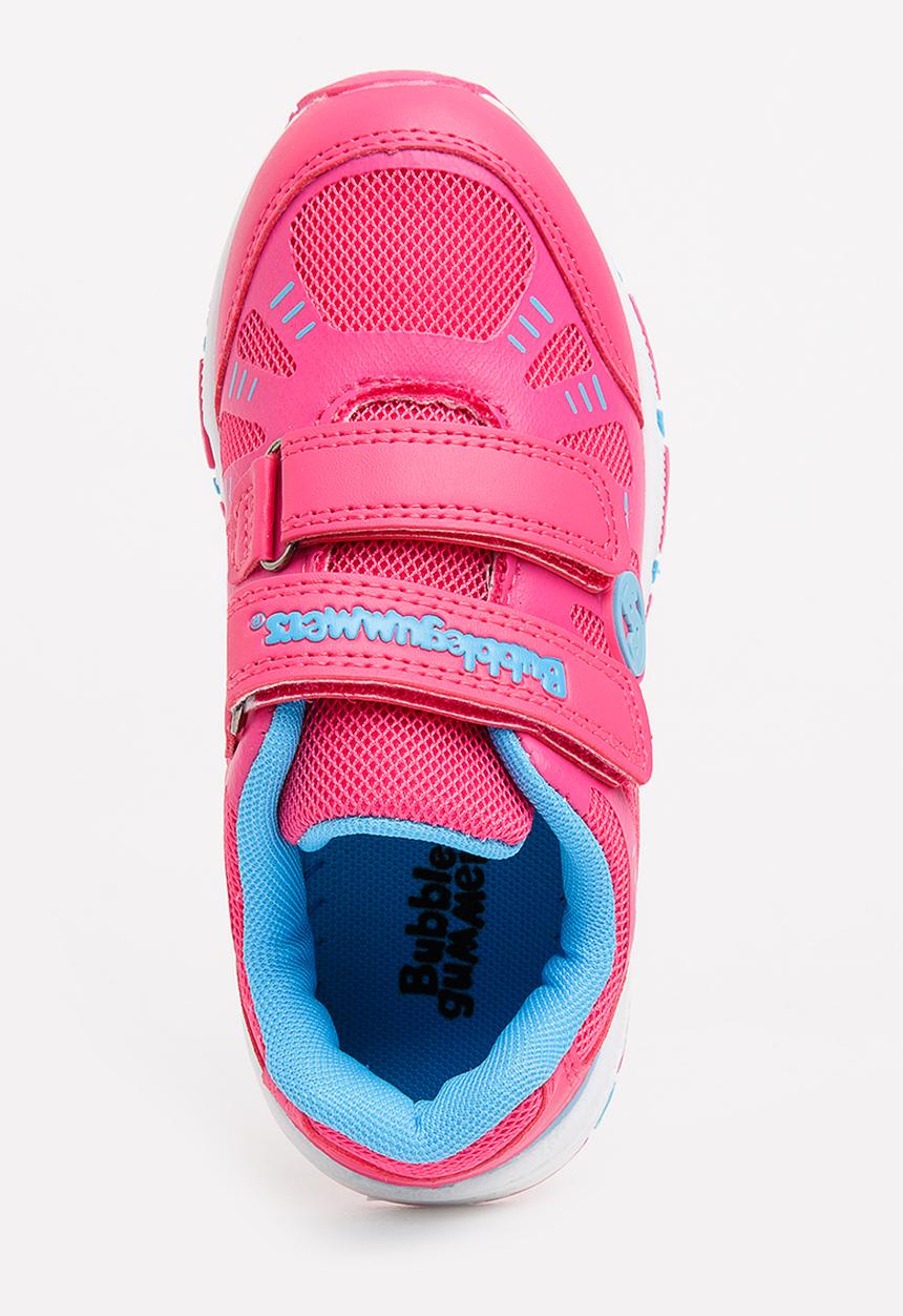 Bubblegummers - PU Sneakers Dark Pink