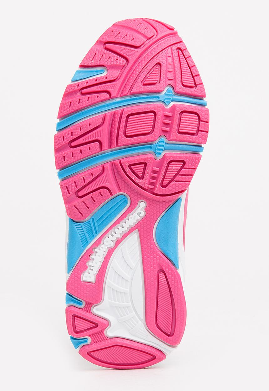 Bubblegummers - PU Sneakers Dark Pink
