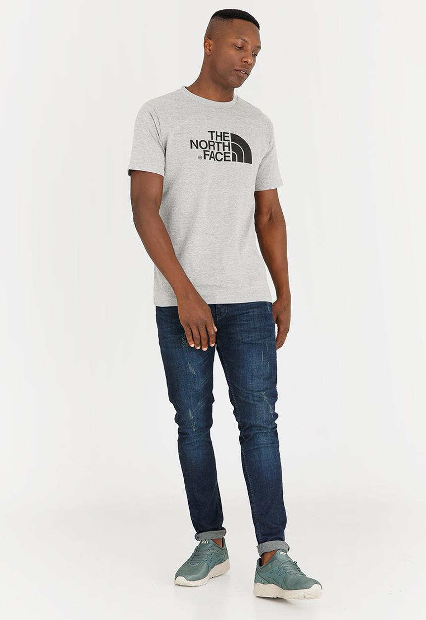The North Face - M S/S easy tee - Medium grey heather