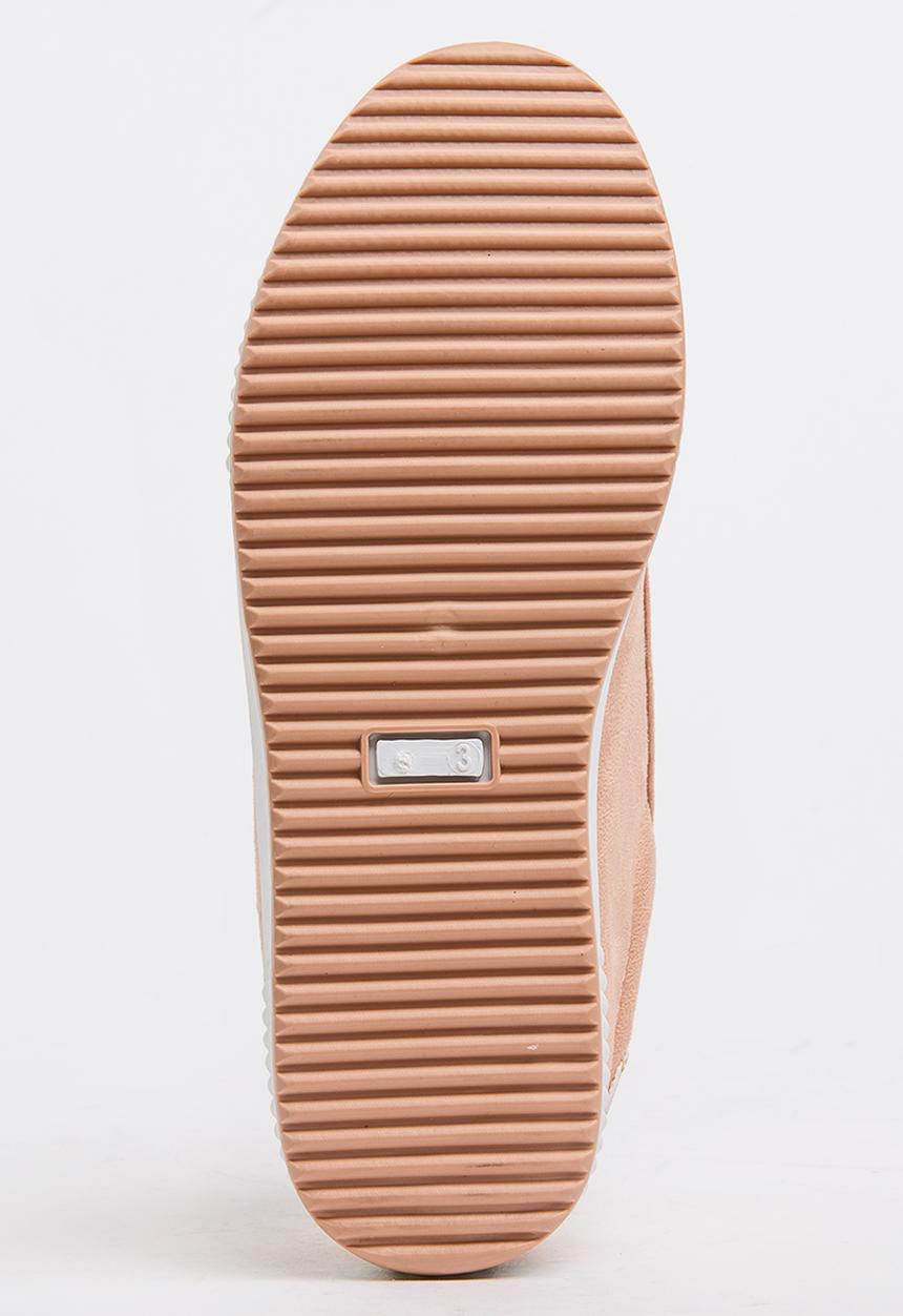 Jumbo - Satin Lace Sneaker Mid Pink