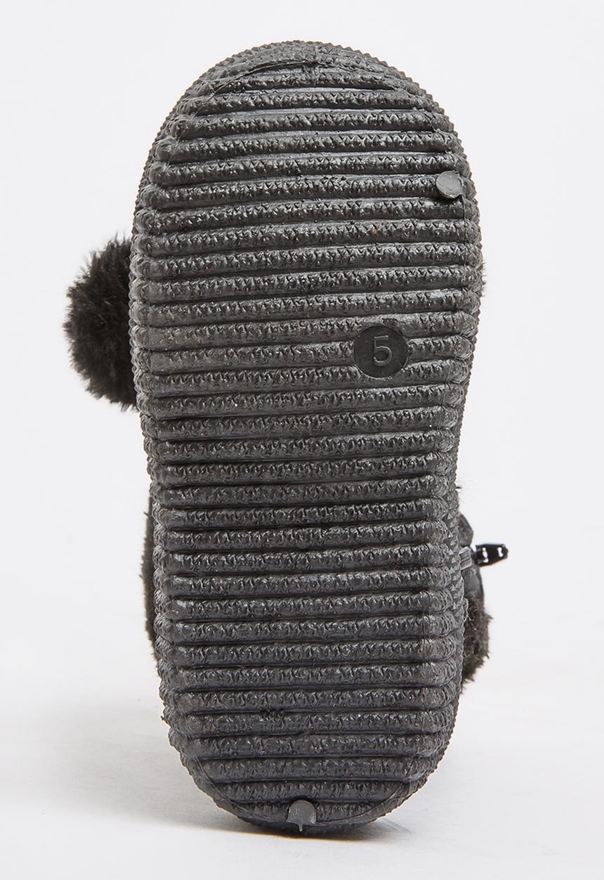 Jumbo - Faux Fur Boot Black