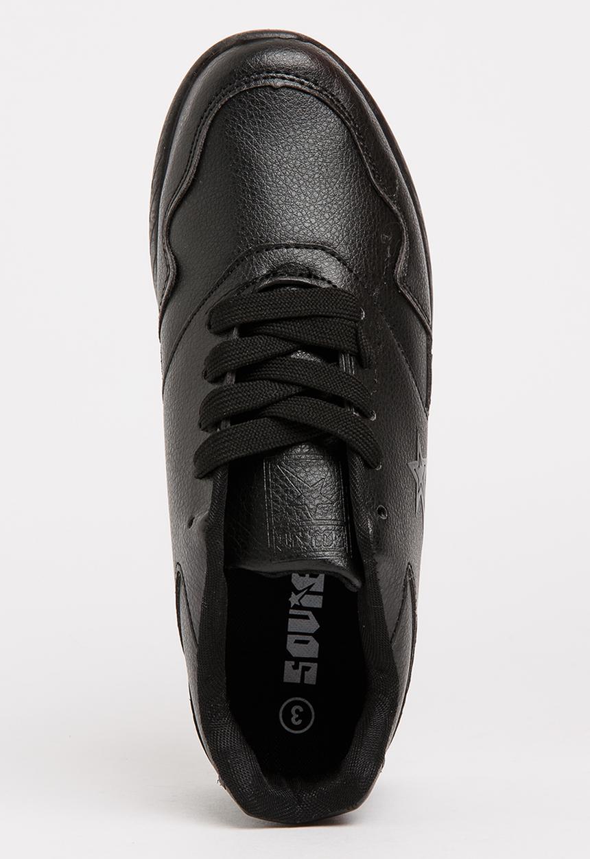 SOVIET - Ronaldo Low Cut Sneaker Mono Black