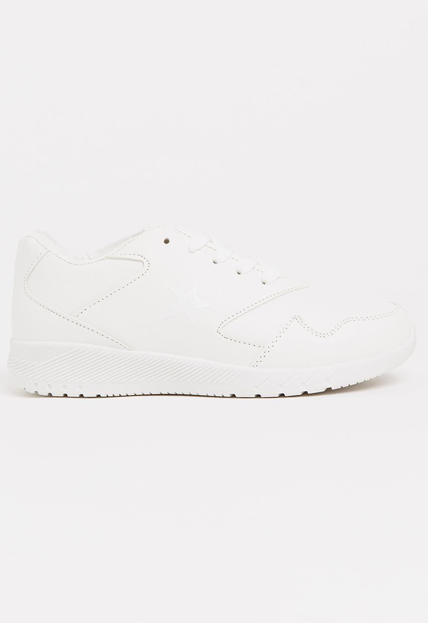 SOVIET - Ronaldo Low Cut Sneaker Mono White