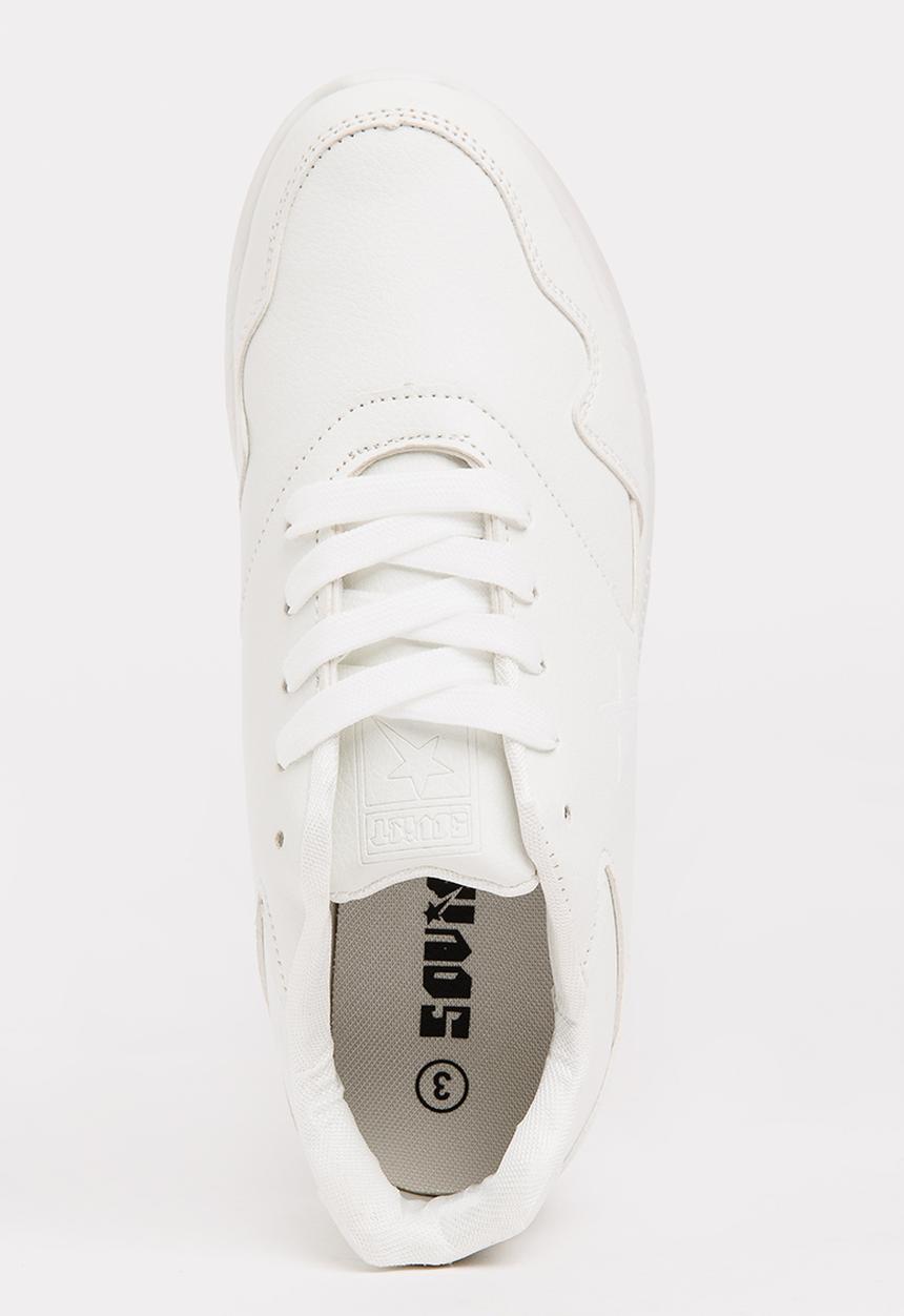 SOVIET - Ronaldo Low Cut Sneaker Mono White