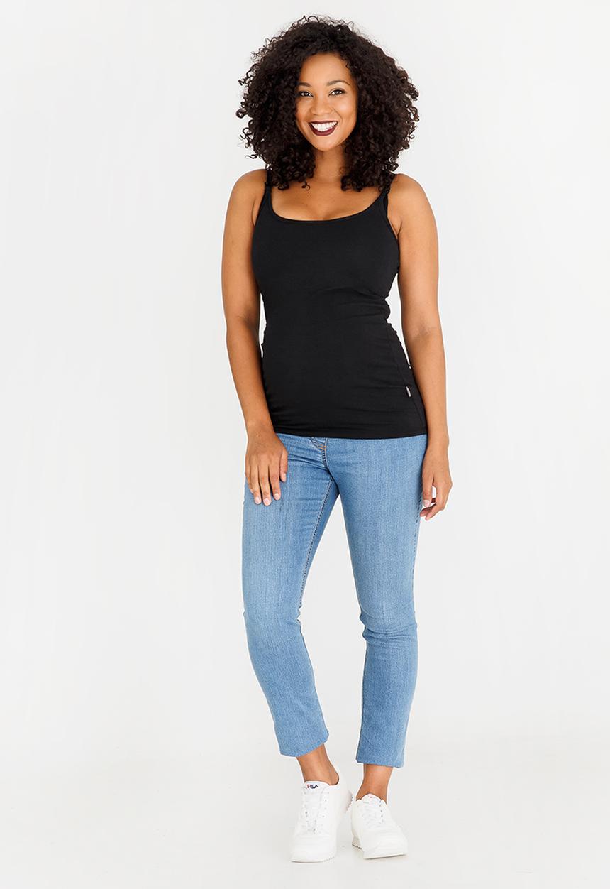 Cherry Melon - Basic Feeding Cami Black