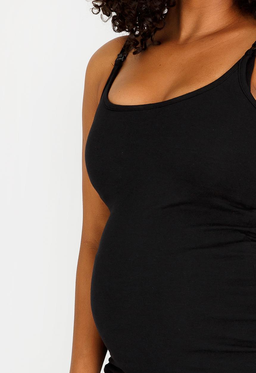 Cherry Melon - Basic Feeding Cami Black