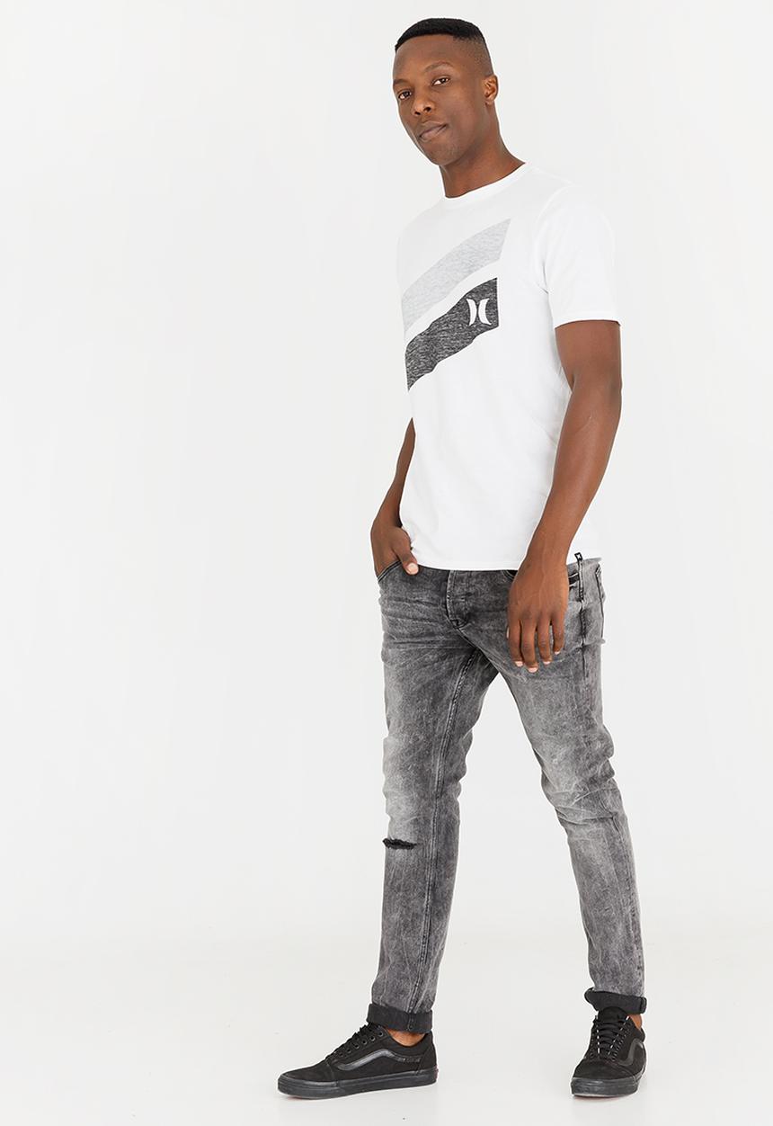 Hurley - Icon Slash T-Shirt White