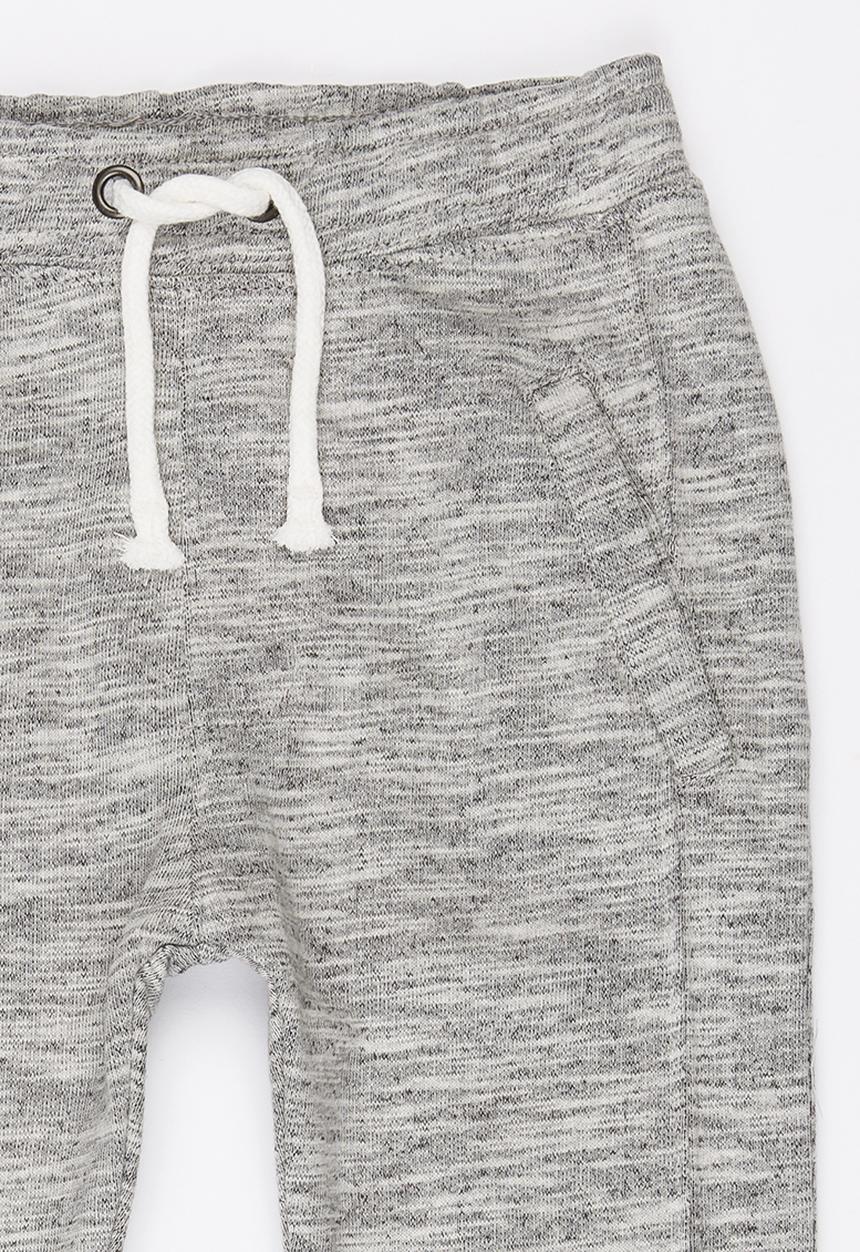 MINOTI - Speckled Fleece Skinny Jogger Grey