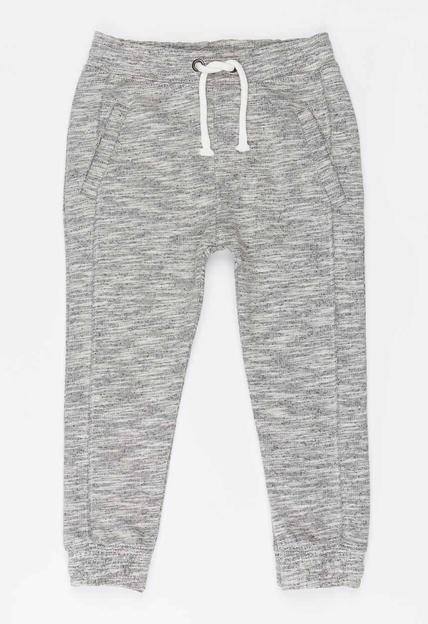 MINOTI - Speckled Fleece Skinny Jogger Grey