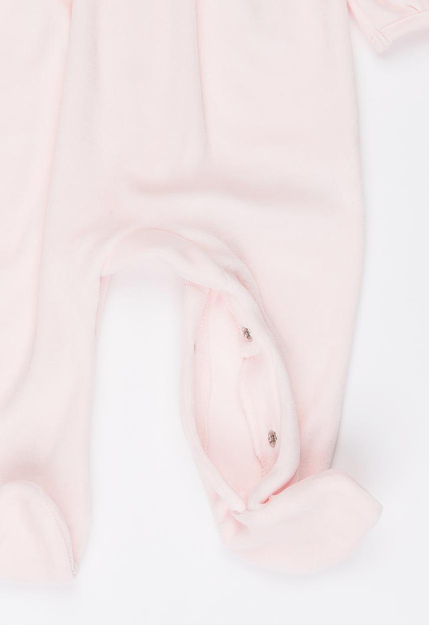 MINOTI - Velour sleep suit - pink