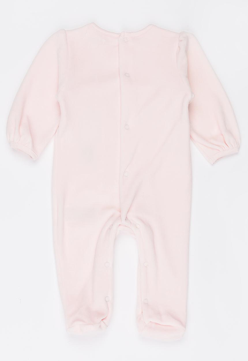 MINOTI - Velour sleep suit - pink