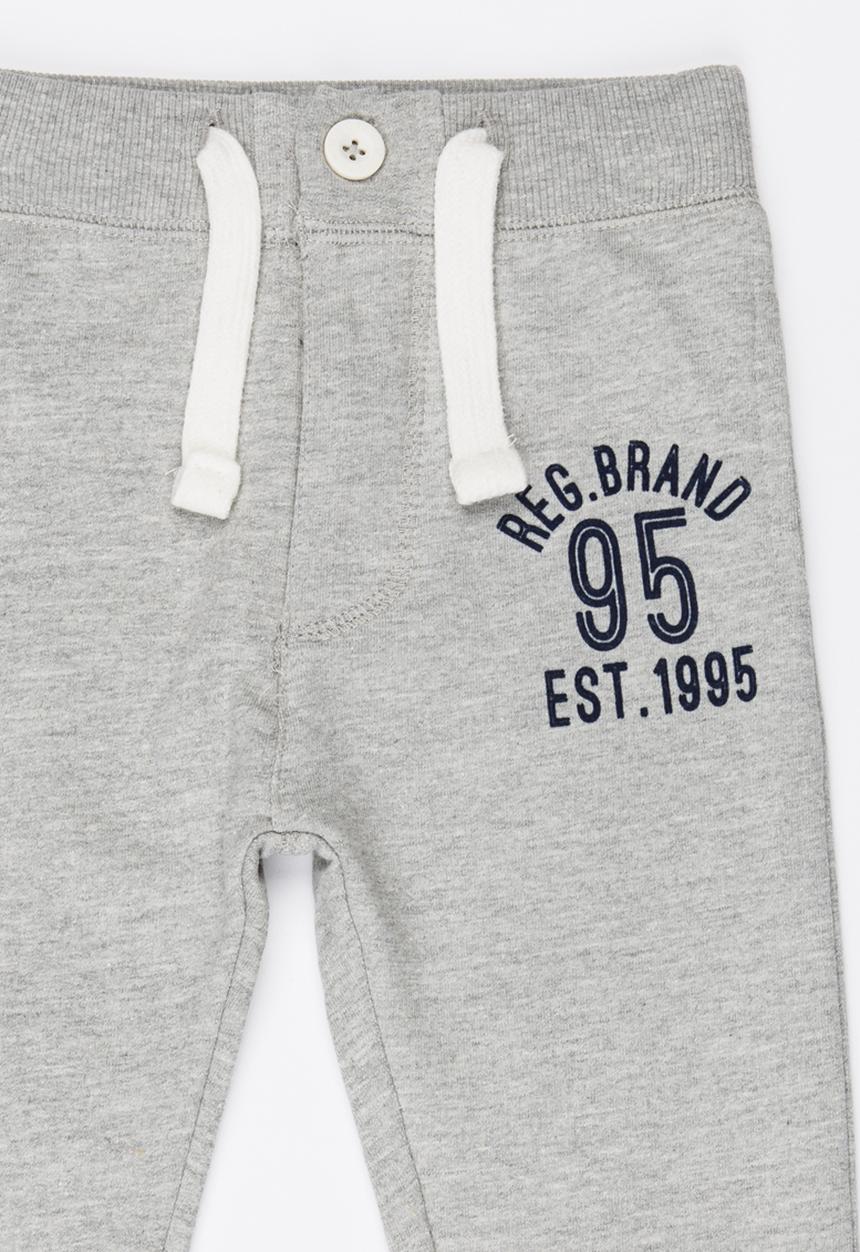 MINOTI - Washed Out Joggers Grey Melange