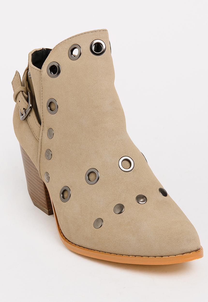 Miss Black - Dorris Ankle Boots Nude