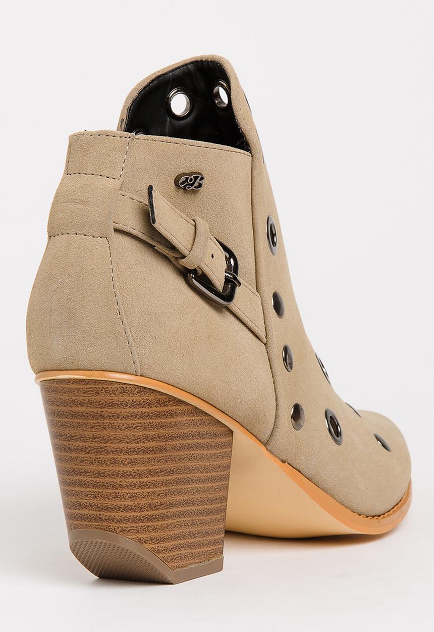Miss Black - Dorris Ankle Boots Nude